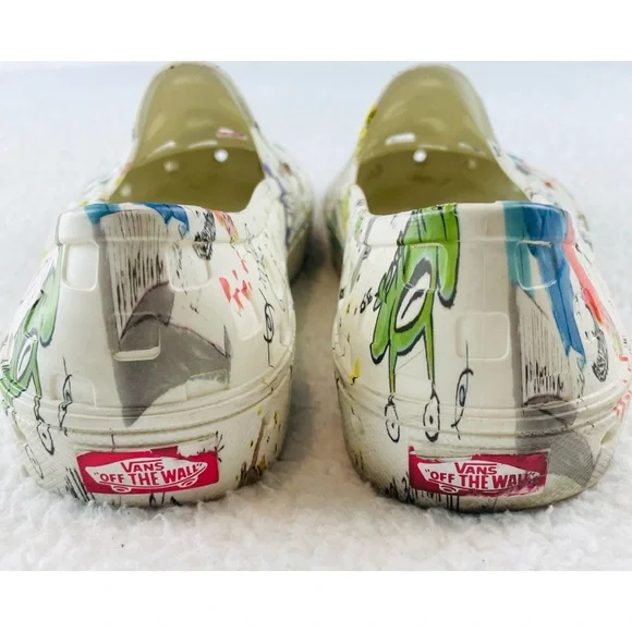 (RARE) VANS • No-Comply x Daniel Johnston Slip-On Trek Slippers, 7 - Picture 8 of 15